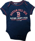 Boston Red Sox FUTURE DRAFT PICK Boy's Baby Creeper Bodysuit CHOOSE SIZE